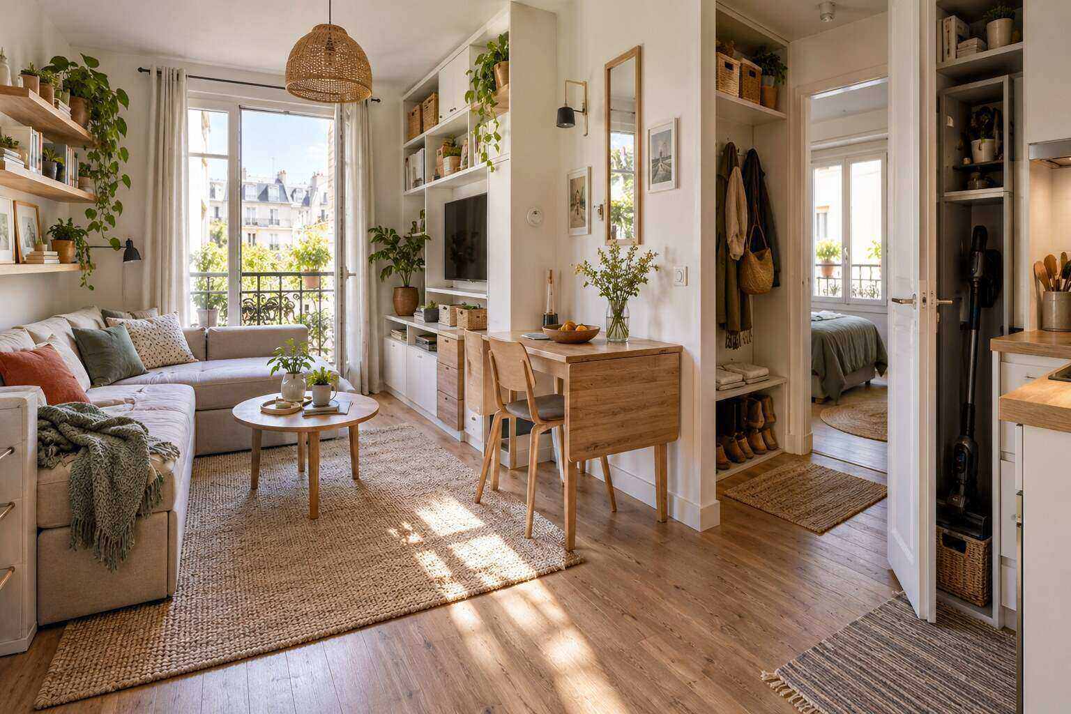 Trier : Petit appartement : gagner 5 m² utiles